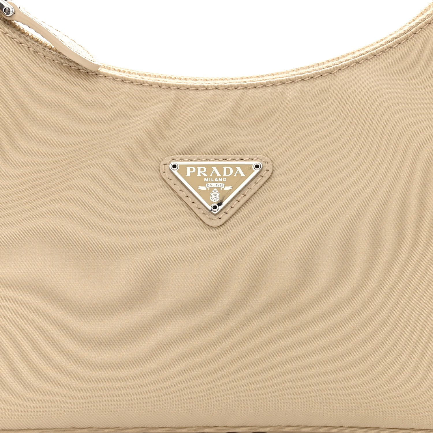 Prada Re-Nylon Saffiano Mini Re-Edition 2000 Bag Deserto 9 of 12