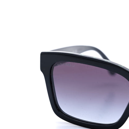 Chanel Acetate Square Sunglasses 5417-A Black 5 of 9