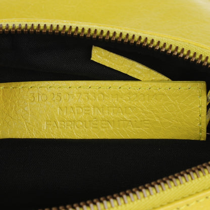 Balenciaga Agneau Classic Hardware Flat Crossbody Jaune Poussin 6 of 6