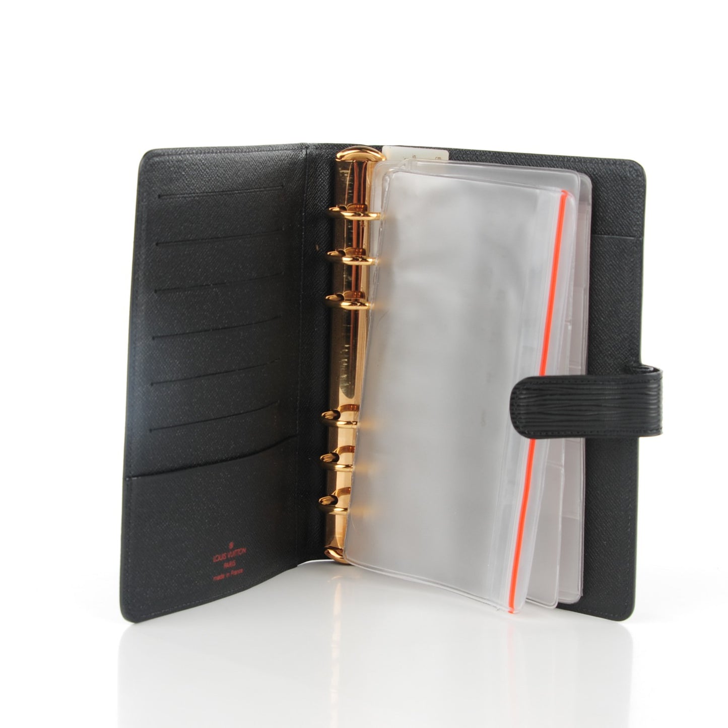 Epi Small Ring Agenda Cover Black