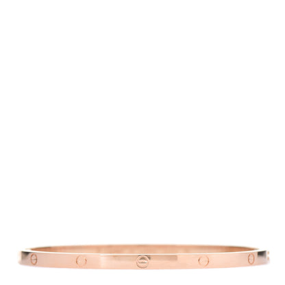 Cartier 18K Pink Gold Small LOVE Bracelet 18 1 of 4