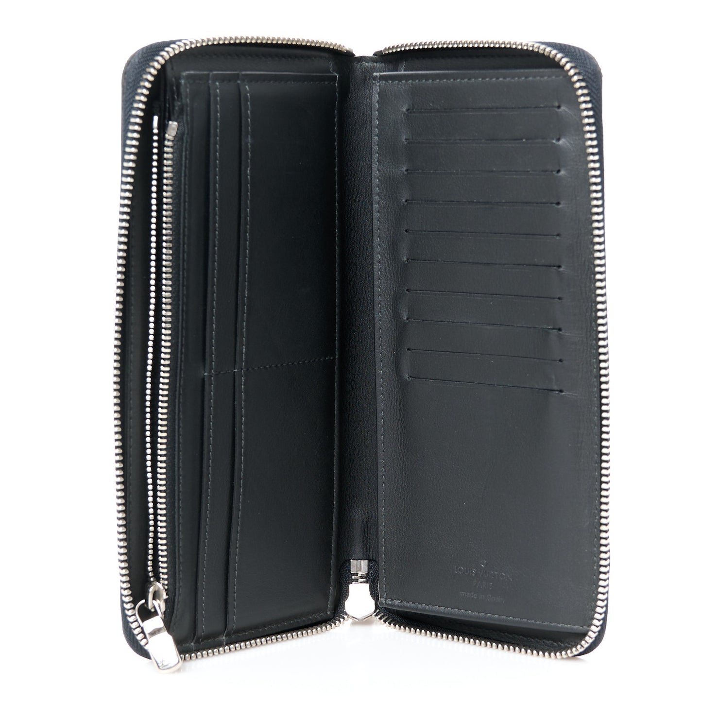 Damier Cobalt Zippy Wallet Vertical