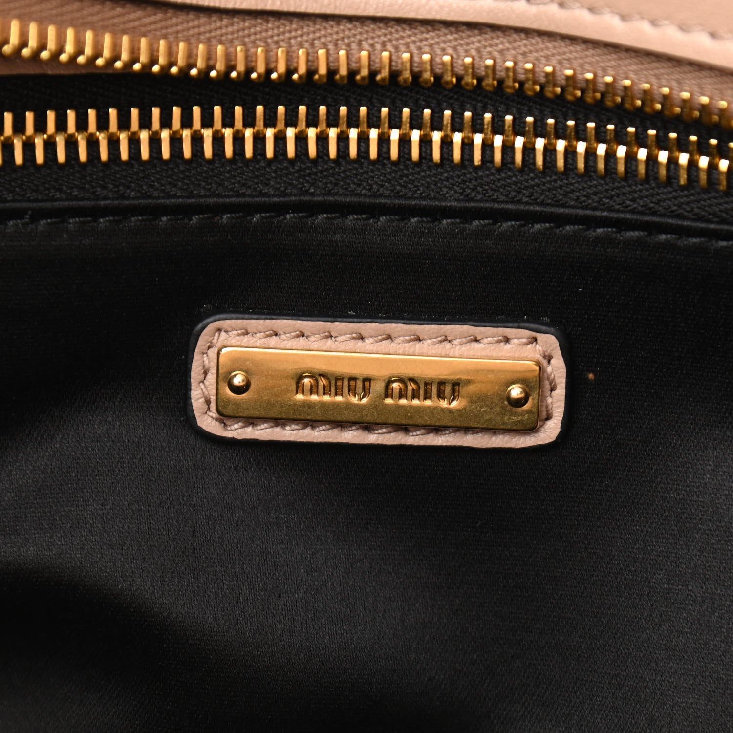 Miu Miu Grace Lux Tote Cammeo 6 of 10