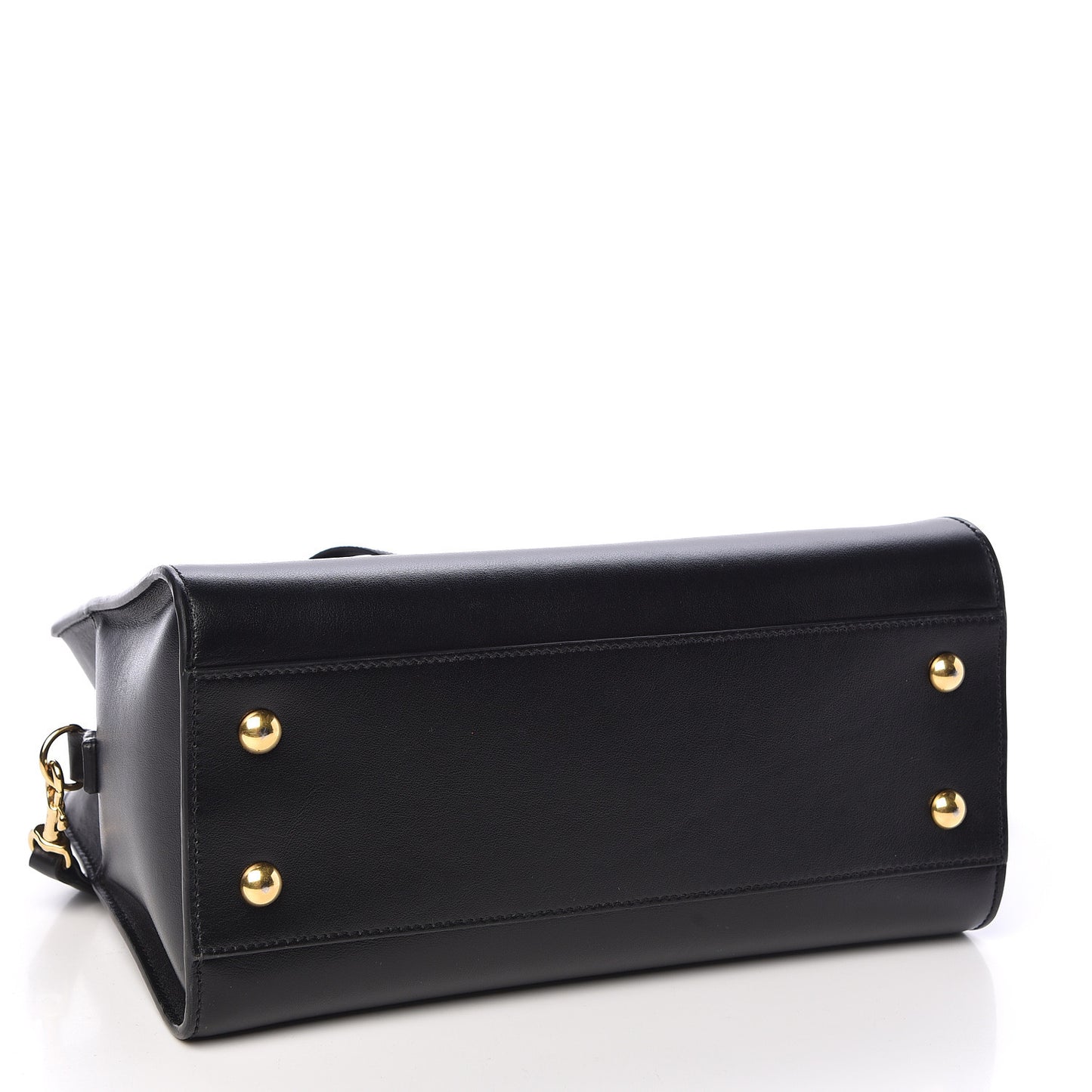 Calfskin Monogram Baby Cabas Black