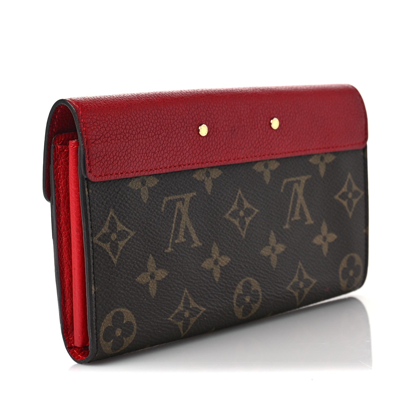 Louis Vuitton Monogram Pallas Wallet Cherry 3 of 8