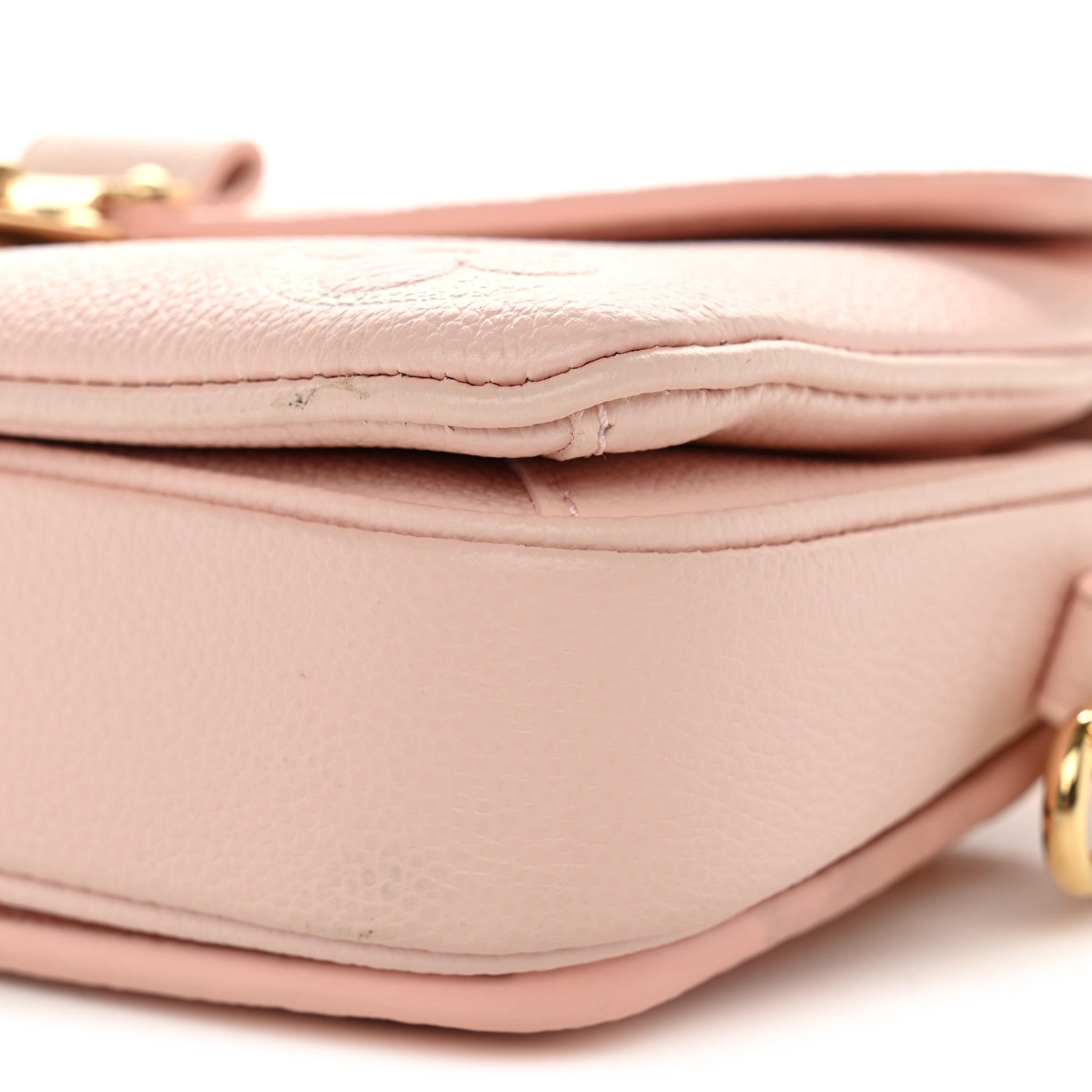 Louis Vuitton Empreinte Monogram Giant Pochette Metis East West Pink Beige 9 of 11