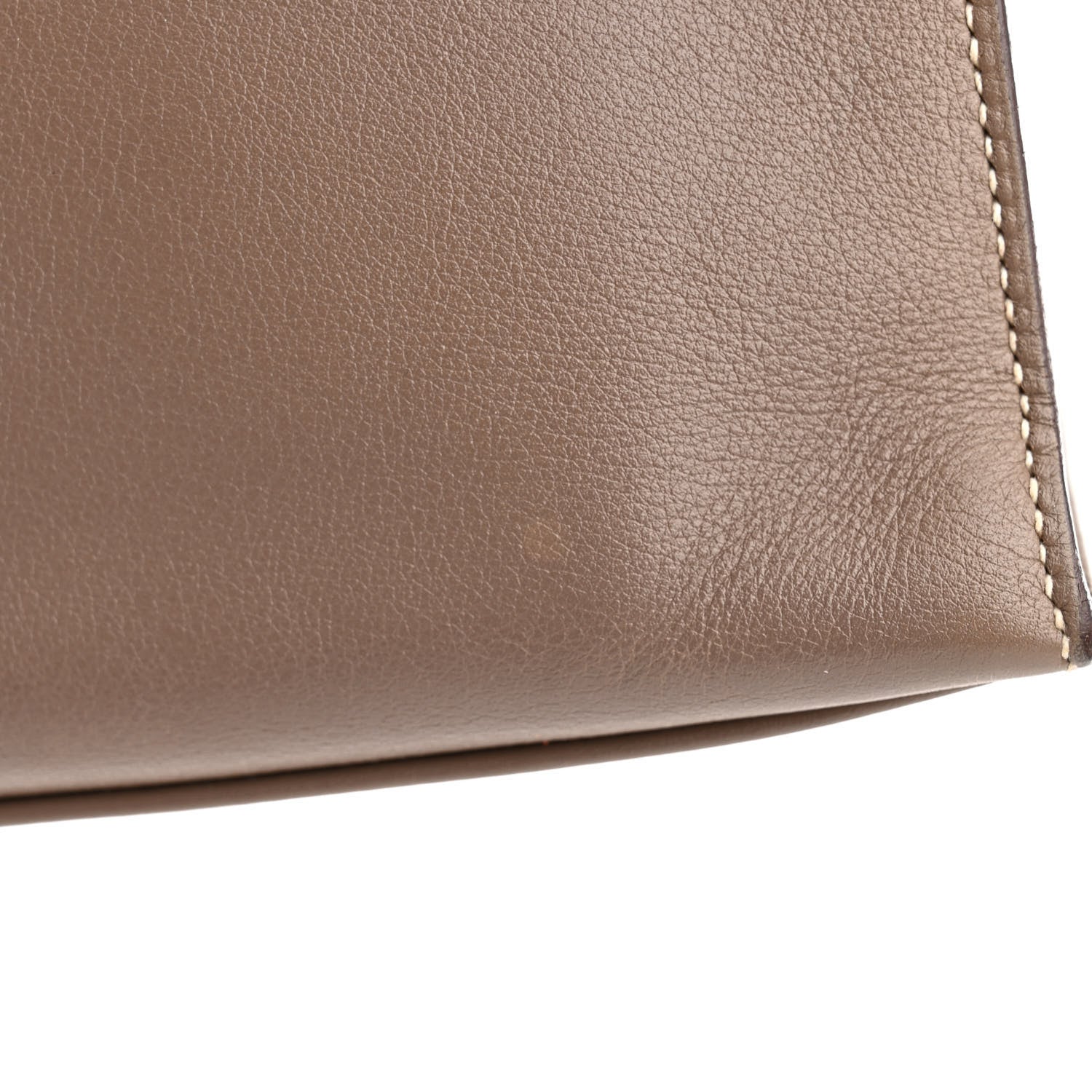 Hermes Swift Kelly Pochette Clutch Etoupe 15 of 16