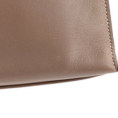 Hermes Swift Kelly Pochette Clutch Etoupe 15 of 16