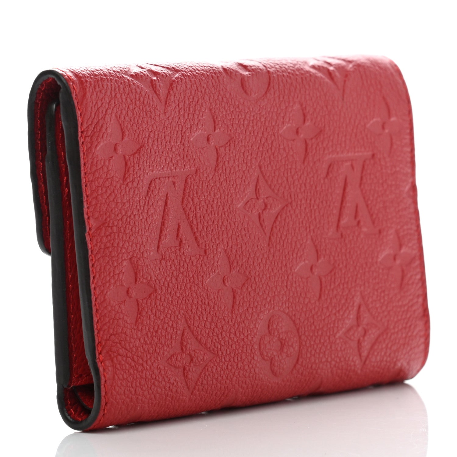 Louis Vuitton Empreinte Compact Curieuse Wallet Cherry 3 of 11