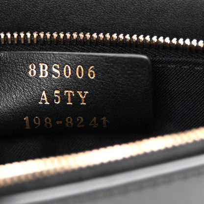 Fendi Vitello Liberty F is Fendi Bi-Color FF 1974 Embossed Medium Envelope Wallet On Chain Black Maya 7 of 10