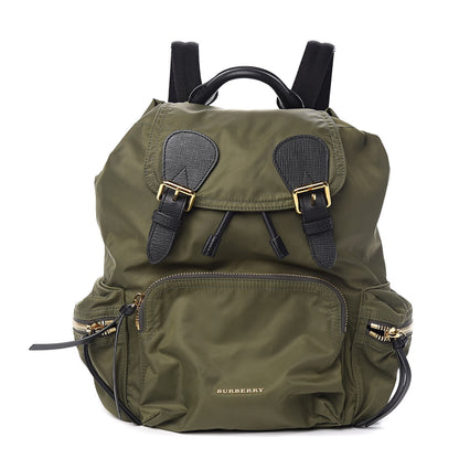 Burberry Nylon Medium Rucksack Backpack Green 1 of 11