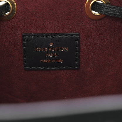 Louis Vuitton Empreinte Monogram Giant Neonoe MM Black Beige 7 of 9