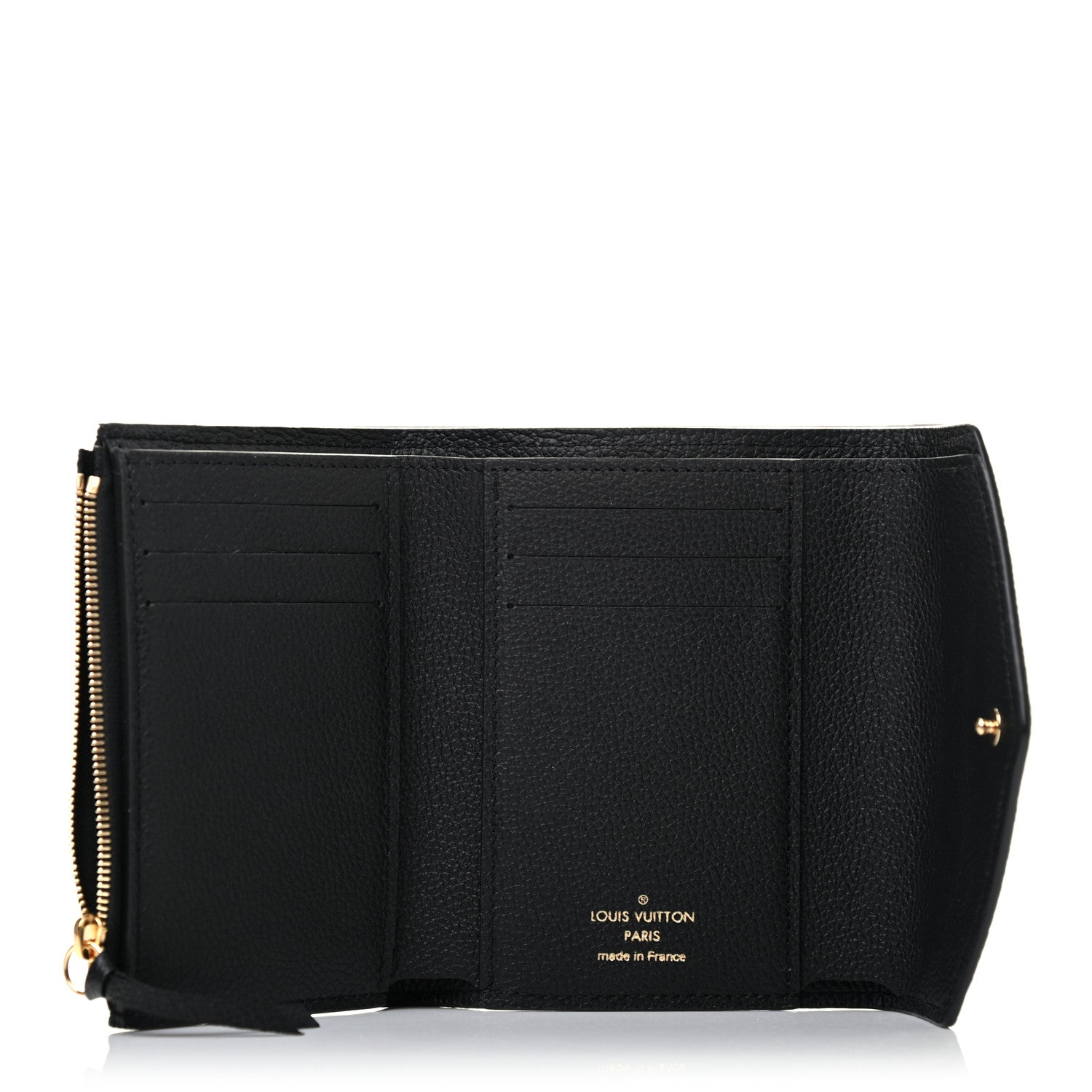 Louis Vuitton Empreinte Victorine Wallet Black 4 of 6