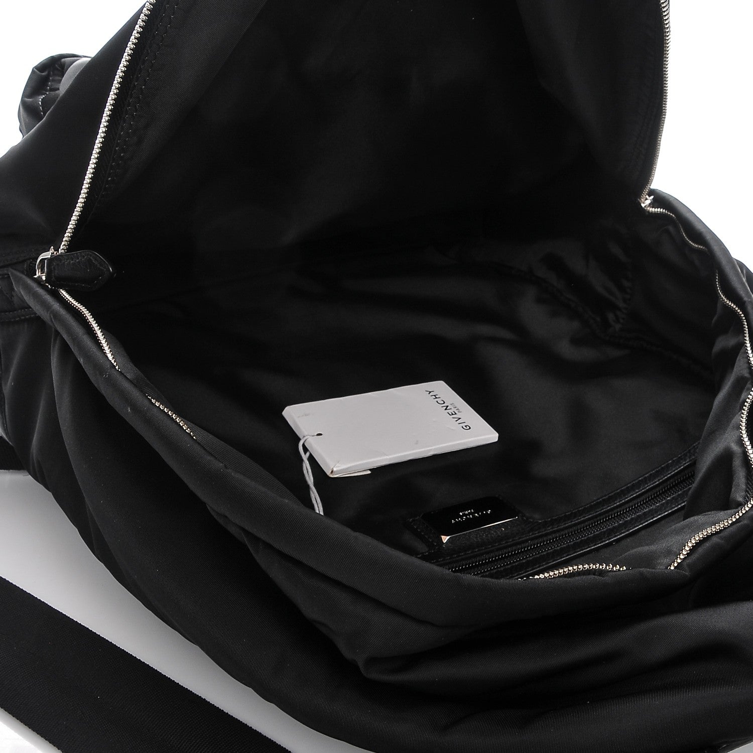 Givenchy Nylon Calfskin Army Skull Backpack Black 5 of 8