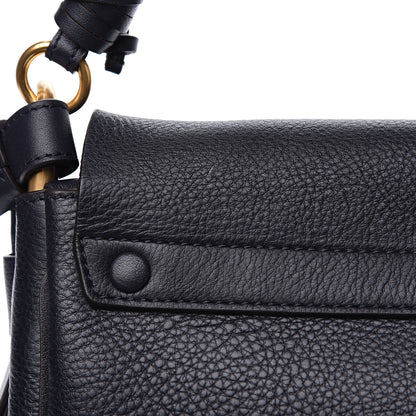 Chloe Calfskin Medium Owen Flap Bag Full Blue 5 of 9