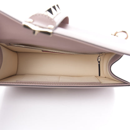 Valentino Garavani Vitello Medium Glam Lock Rockstud Flap Poudre 5 of 12