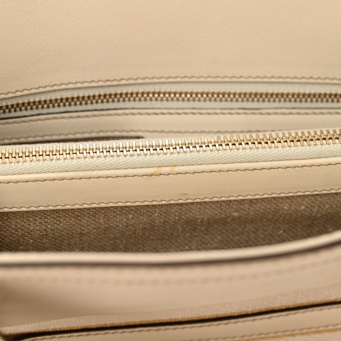 Calfskin Shoulder Bag Ivory