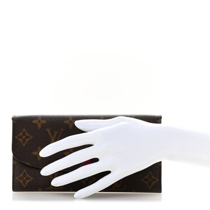 Louis Vuitton Monogram Emilie Wallet Fuchsia 2 of 11