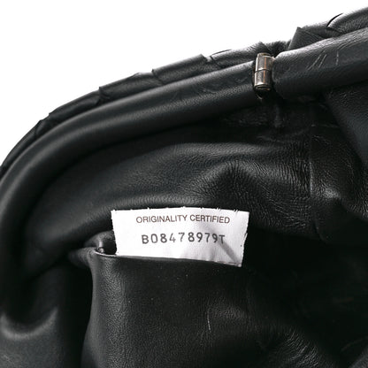 Bottega Veneta Nappa Maxi Intreccio The Pouch Oversized Clutch Black 7 of 11
