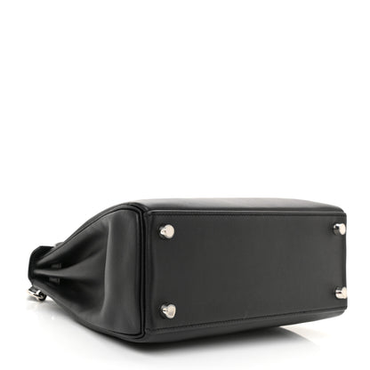 Hermes Swift Kelly Retourne 25 Black 4 of 11