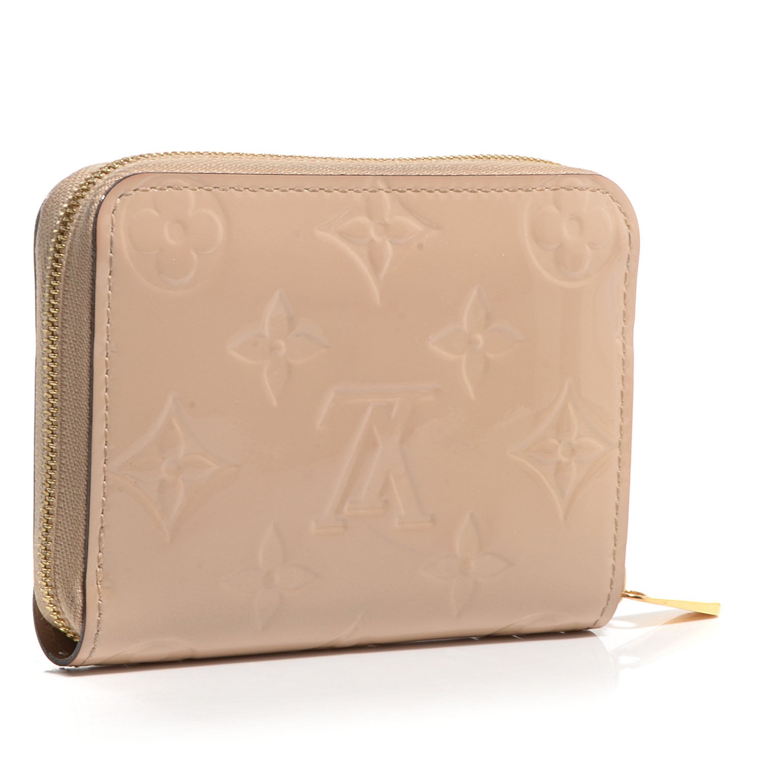 Louis Vuitton Vernis Zippy Coin Purse Wallet Dune 3 of 8