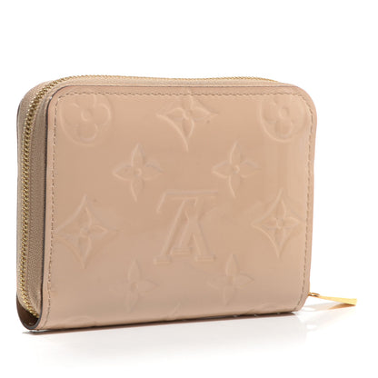 Louis Vuitton Vernis Zippy Coin Purse Wallet Dune 3 of 8