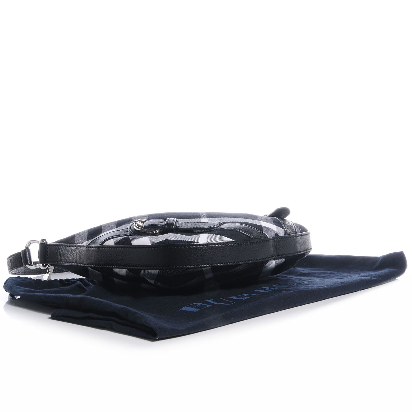 Black Check Larkin Hobo Black
