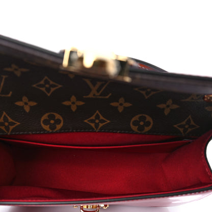 Louis Vuitton Patent Calfskin Monogram Cherrywood BB Scarlet 5 of 7