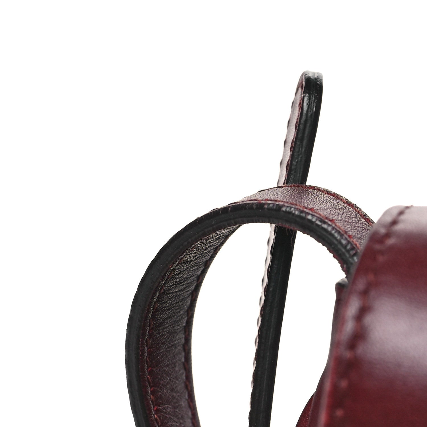 Gucci Vitello Palmellato Lux Small Arli Flap Shoulder Bag Vintage Bordeaux 11 of 12