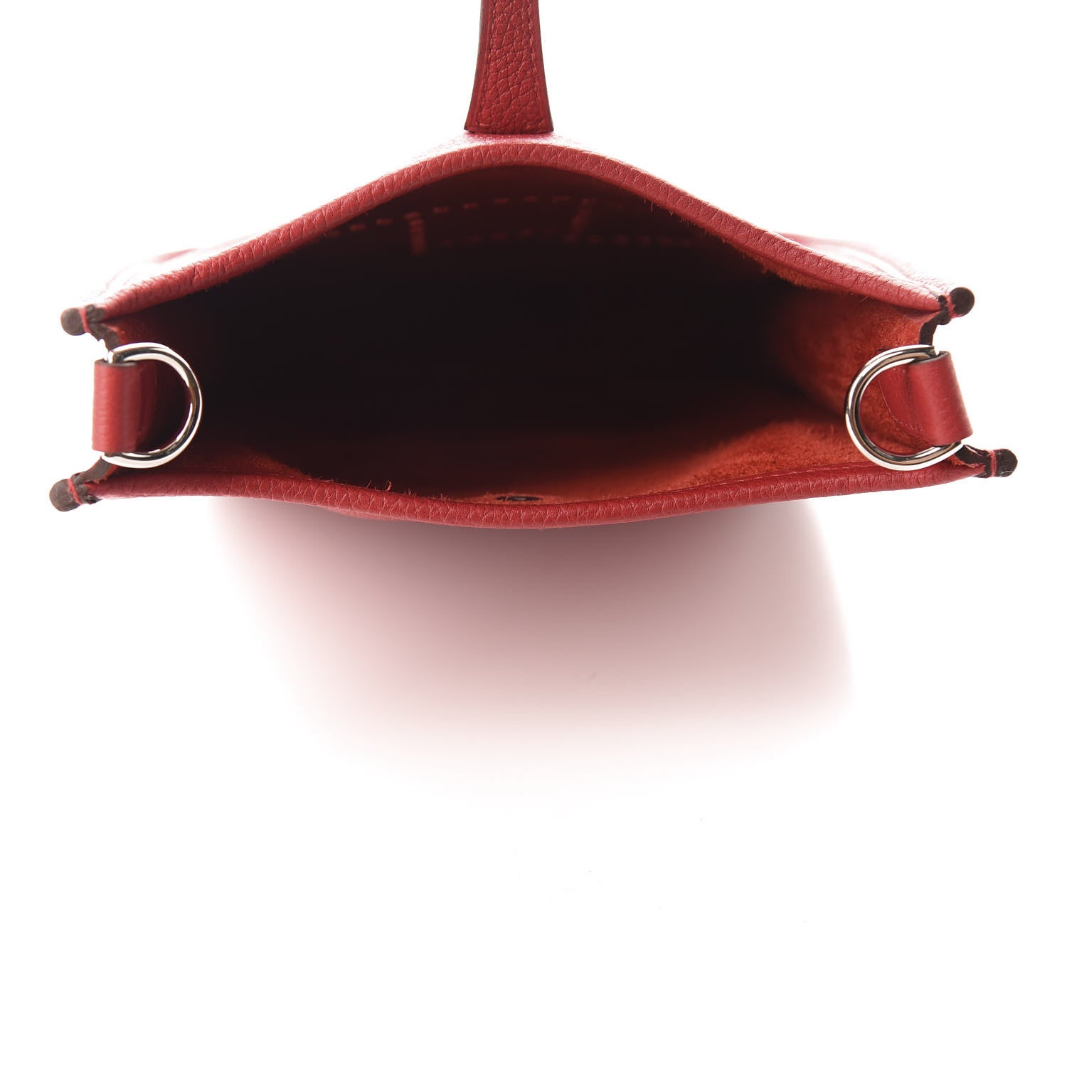 Hermes Taurillon Maurice Evelyne TPM Rouge Piment 5 of 11