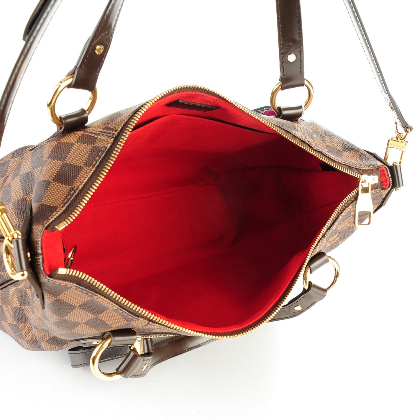 Louis Vuitton Damier Ebene Evora MM 5 of 8