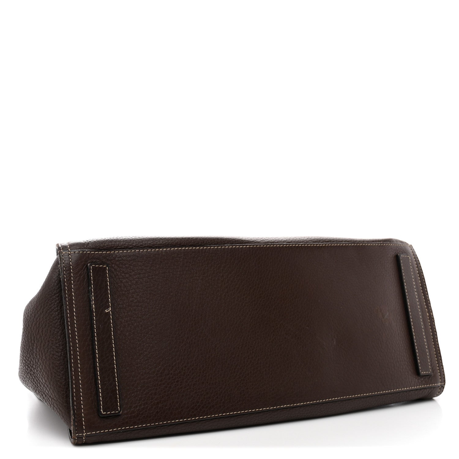 Prada Vitello Daino Frame Shoulder Bag Brown 4 of 15