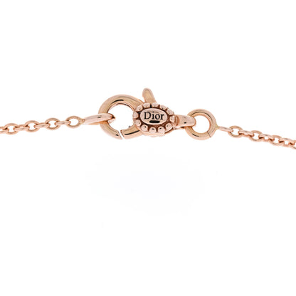 Christian Dior 18K Rose Gold Diamond Small Rose Couture Necklace 4 of 5