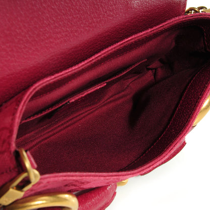 Gucci Monogram Horsebit Clutch Pink 12 of 14