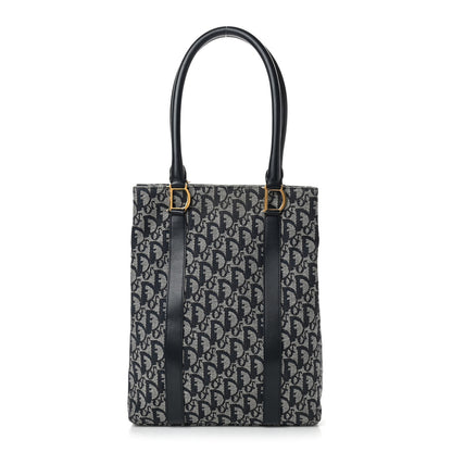 Christian Dior Monogram Tote Blue 1 of 4
