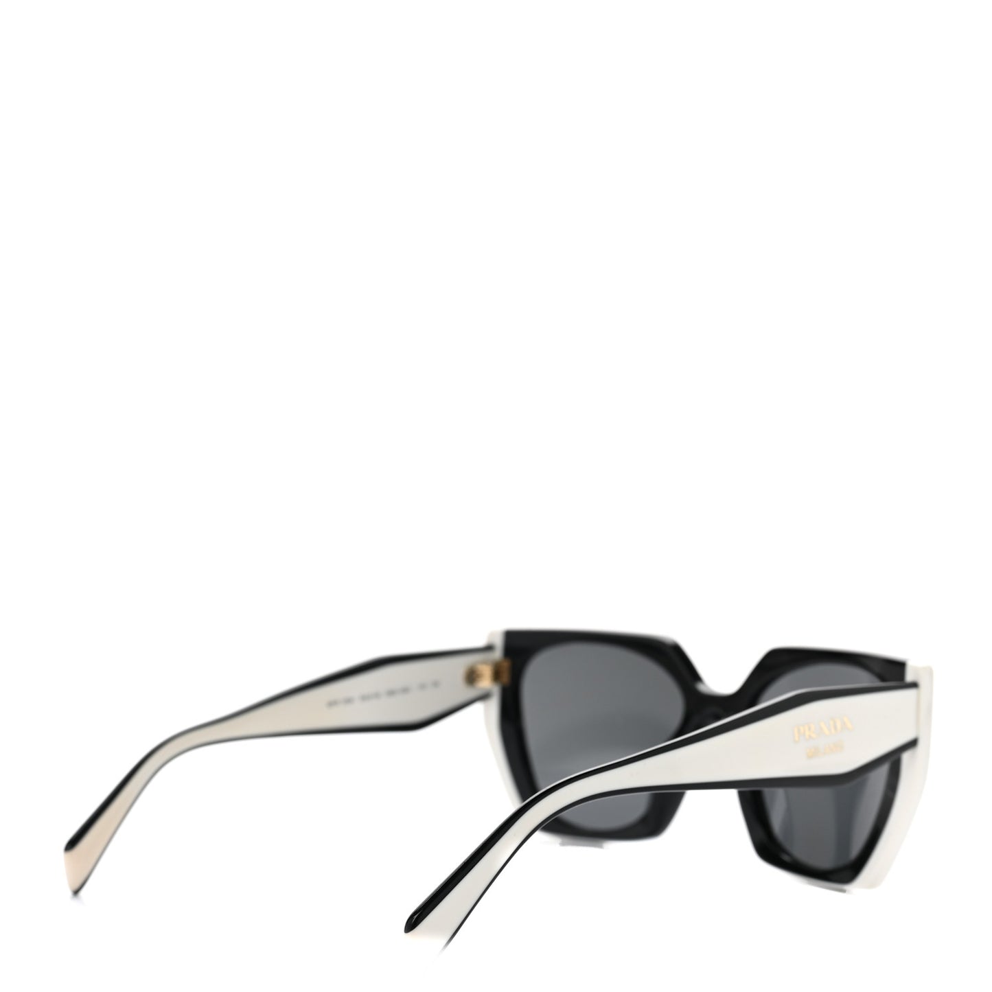 Square Sunglasses SPR 15W Black White