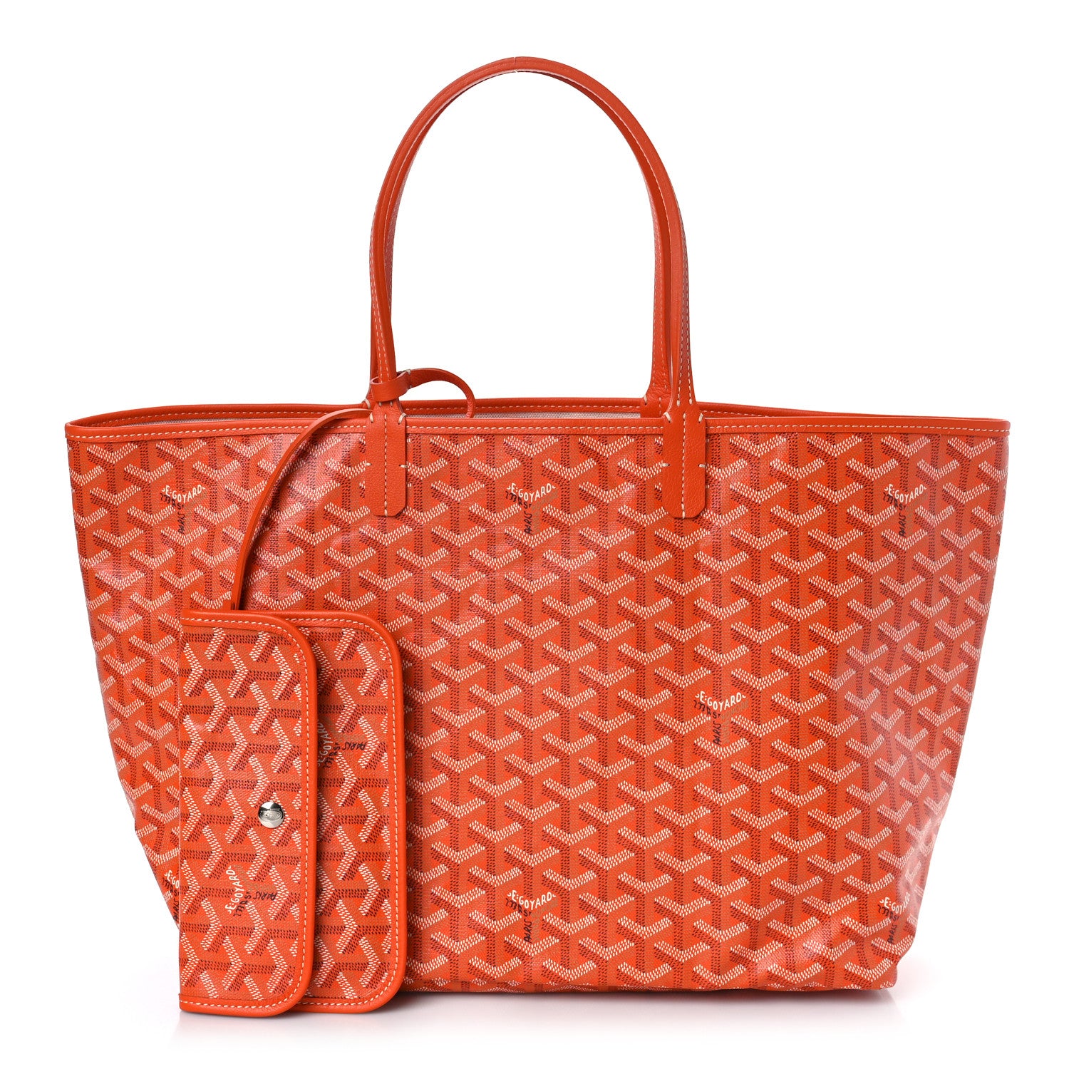 Goyard Goyardine Saint Louis PM Orange 1 of 8