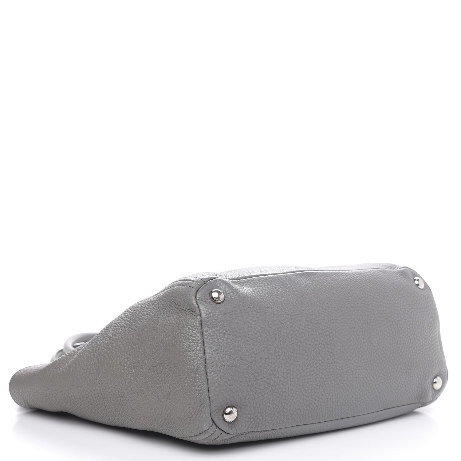 Prada Vitello Daino Side Pocket Tote Marmo 4 of 14