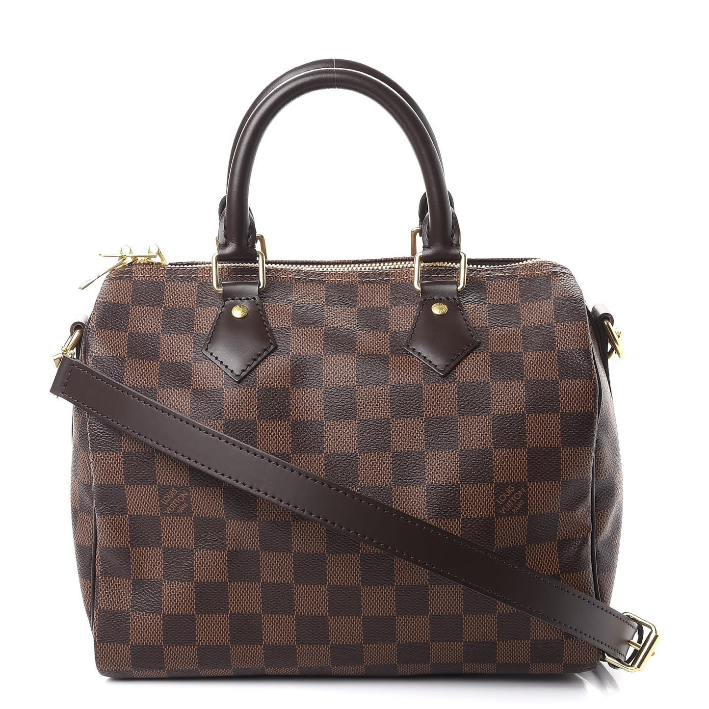 Damier Ebene Speedy Bandouliere 25