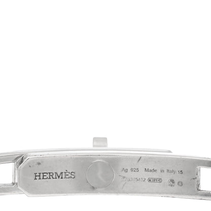 Hermes Sterling Silver Kelly Double Chaine Bracelet 3 of 3