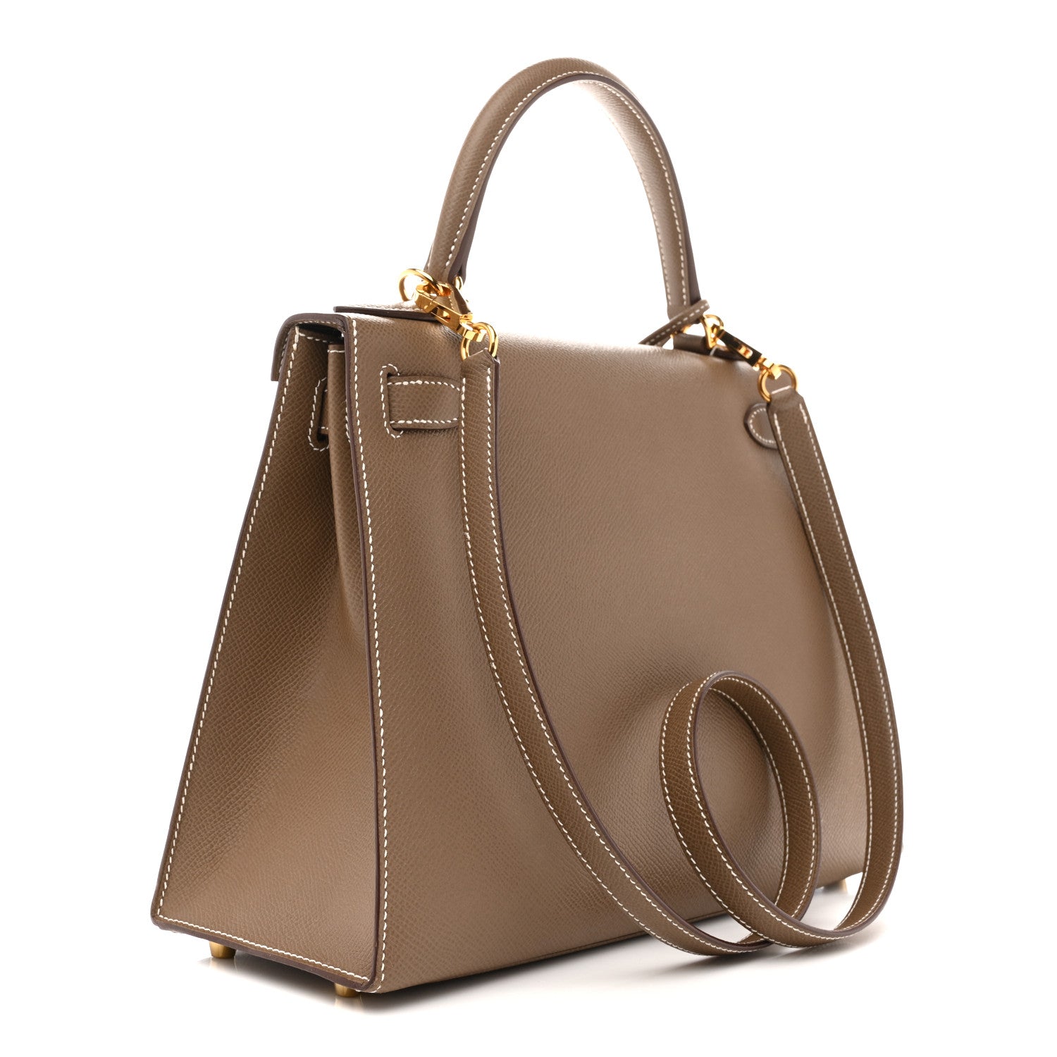 Hermes Epsom Kelly Sellier 28 Etoupe 3 of 17
