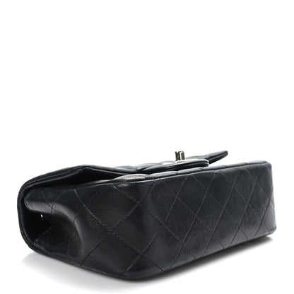 Chanel Lambskin Quilted Valentine Charms Mini Rectangular Flap Black 4 of 10