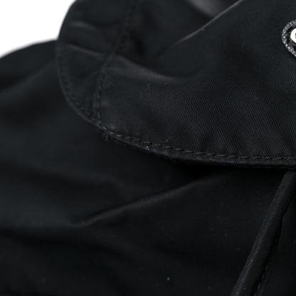 Prada Tessuto Nylon Saffiano Medium Backpack Black 24 of 24