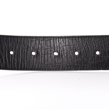 Gucci Calfskin Web Interlocking G Belt 105 42 Black 5 of 8