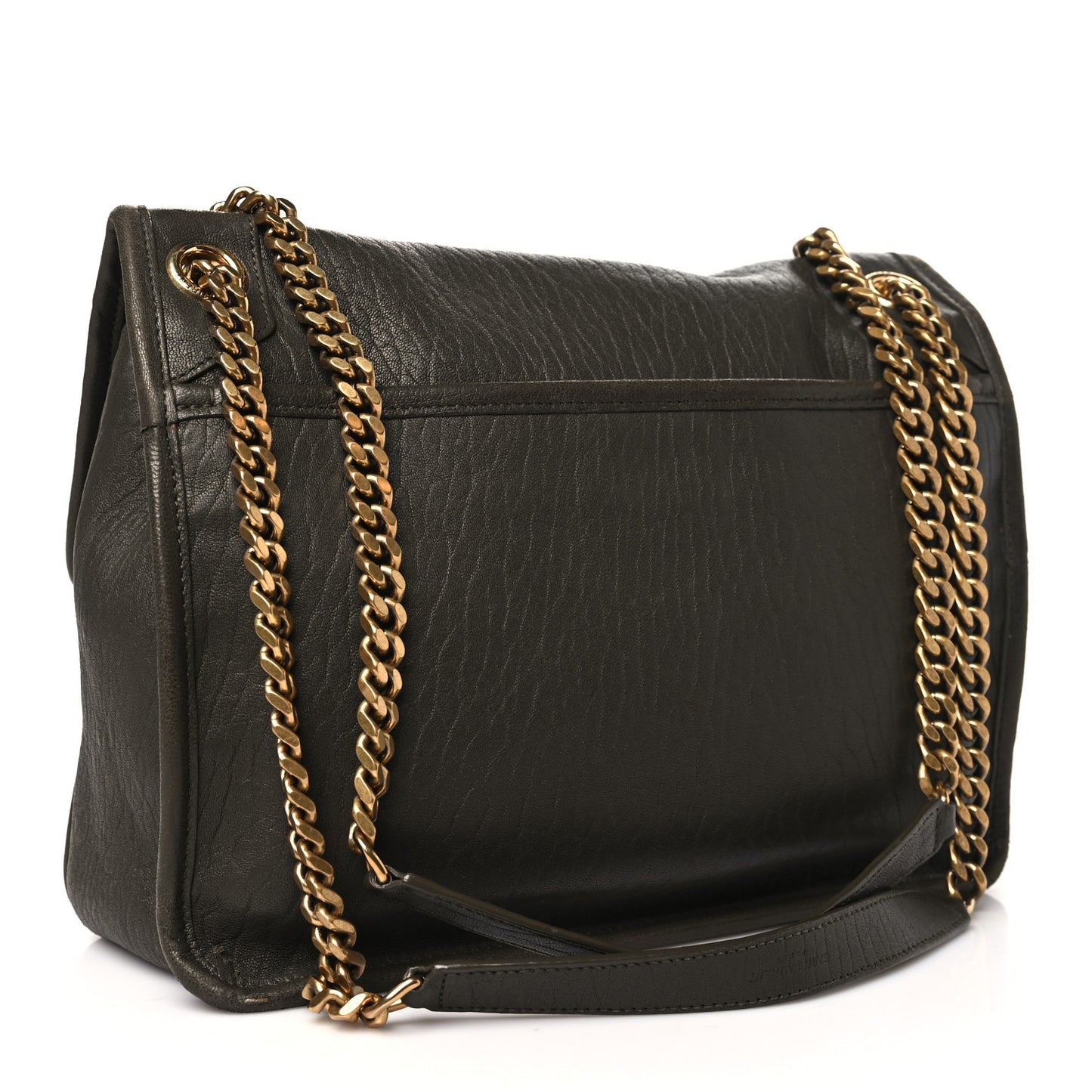 Grained Lambskin Monogram Medium Niki Chain Satchel Light Musk