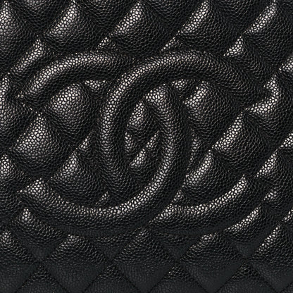 Chanel Caviar Quilted Grand Shopping Tote GST Black 7 of 14