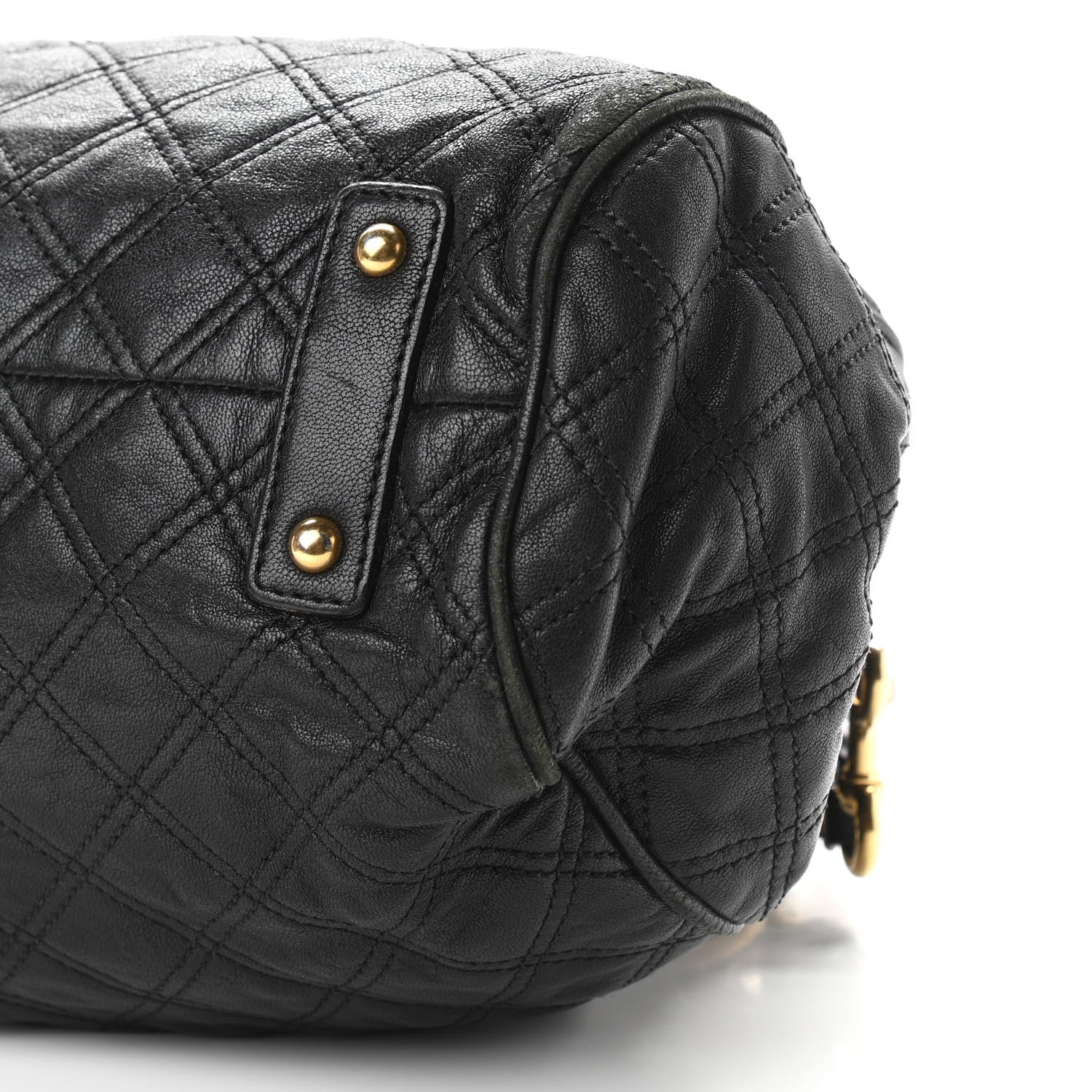 Marc Jacobs Calfskin Quilted Stam Black 9 of 16
