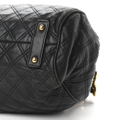 Marc Jacobs Calfskin Quilted Stam Black 9 of 16