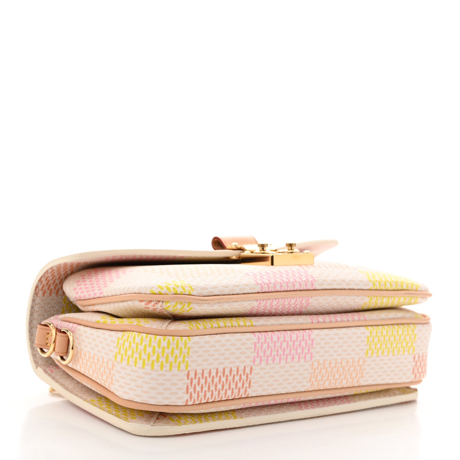 Louis Vuitton Damier Giant Pochette Metis East West Peach 4 of 9