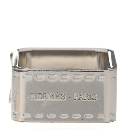 Hermes Palladium Bolduc Scarf Ring 2 of 4
